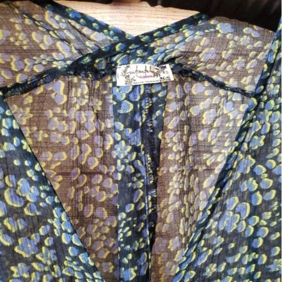 New Free People Intimately Sleepin In Sheer Shirt/Swim Cover Up - Picture 7 of 15